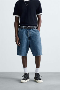 CARPENTER POCKET DENIM BERMUDA SHORTS - Zara фото 20