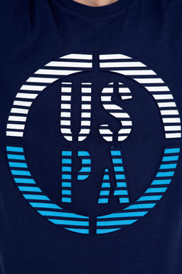 Erkek Lacivert Bisiklet Yaka Ti__rt