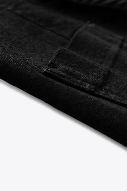 JEANS ZW COLLECTION TAILORED WIDE LEG TIRO ALTO / Negro - Zara фото 11