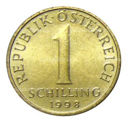 1 шиллинг 1998 года Австрия