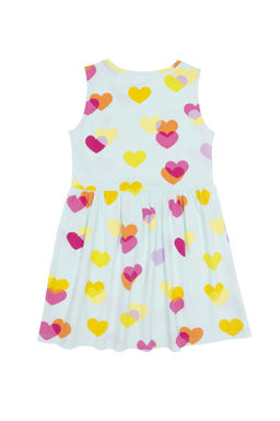 Трикотажное платье без рукавов цвета воды для девочек Неожиданная скидка в корзине - U.s. polo assn фото 6