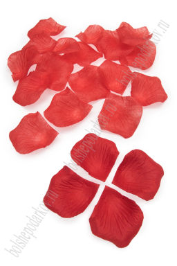 Лепестки 5*5,5 см (100 шт) SF-8039, красный