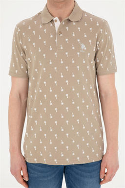 Мужская футболка светло-хаки Неожиданная скидка в корзине - U.s. polo assn фото 6