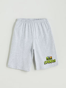 Beli Lastikli Erkek ?ocuk Pijama ?ort