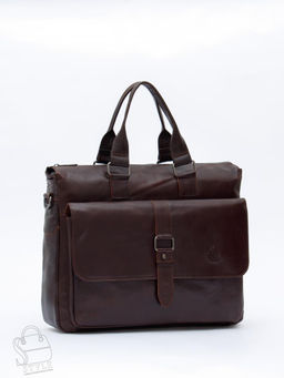 Портфель мужской кожаный 0066Z coffee Zinimsk