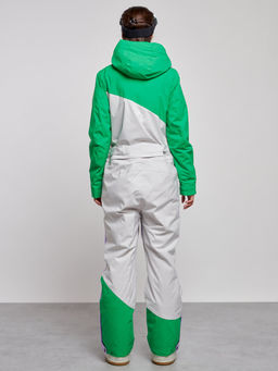 Горнолыжный комбинезон женский зимний зеленого цвета 2326Z - Mtforce фото 5
