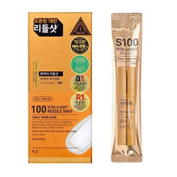 VT Cosmetics Vita-Light Reedle Shot 100 Stick Pouch, 2ml*10ea - Бустер-сыворотка с микроиглами и витамином C