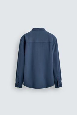 FLOWING SHIRT WITH POCKETS - Zara фото 8