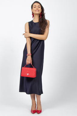 Платье Покорять мир (черника) - Эльза фото 4