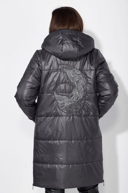 Пальто ТАиЕР 1125-Р графит  фото 5