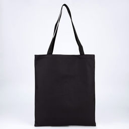 Сумка-шопер с карманом МИНИМУМ, черный цвет, 40 х 35 см - Nazamok фото 6