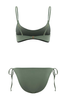 Siyah Bralette Kapl? Normal Bel High Leg Regular Basic Bikini Tak?m? TBESS26BT00095 - Trendyolmilla фото 4