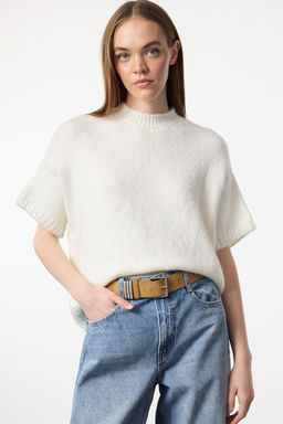 Gri Genis Kal?p Yumusak Dokulu Triko Kazak TWOAW25KZ00021 - Trendyolmilla фото 21