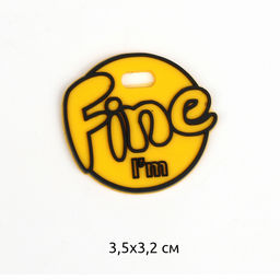 Аппликации пришивные арт.TBY.2404 Fine 3,5х3,2см, уп.20 шт