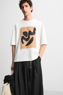 GRAPHIC PATCH SWEATSHIRT - Zara фото 6