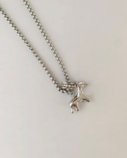 Подвеска на цепочке Лошадка