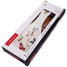 60118 Подставка для ложки 25см Бабочки в саду доломит LR (х72) - Mayer&boch фото 4