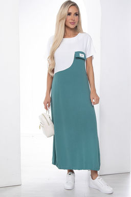 Платье Скай (олива) П8932 - Lt collection фото 3