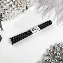 Цена за 50 шт. Шпильки для волос, набор 10 шт., 8 см, чёрные