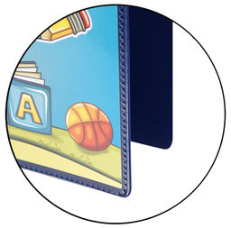 Папка-портфолио ученика А4, 2 кольца, 20 файлов - 1000 деталей фото 3