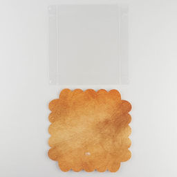 Цена за 5 шт. Коробка для печенья, кондитерская упаковка с пластиковой крышкой, «Счастье рядом с тобой», 18×18×3 см