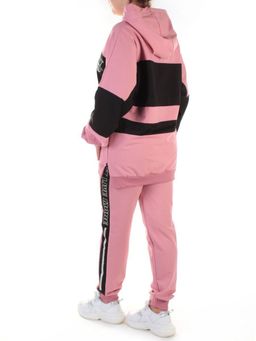Y326 PINK Спортивный костюм женский (100% хлопок) - Фабричный китай фото 8