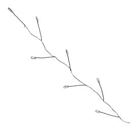 Электрогирлянда 3м, 200 ламп, цветная, зеленый провод