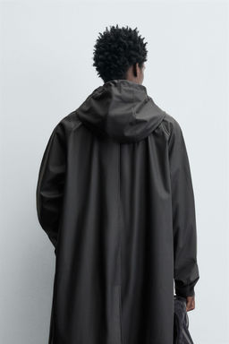 RUBBERISED HOODED PARKA