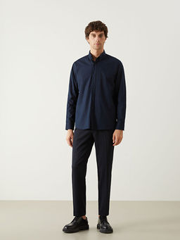 Slim Fit Uzun Kollu Oxford Erkek G?mlek