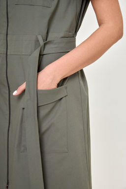 Платье ANELLI 1272 хвоя  фото 5