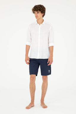 Мужские темно-синие шорты для плавания