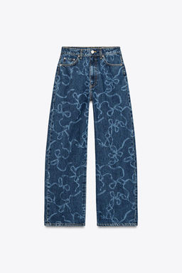 MID-RISE BAGGY TRF JEANS - Zara фото 5