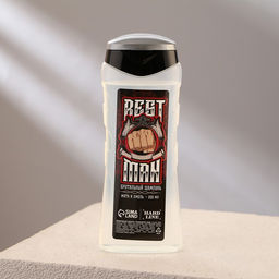 Подарочный набор Настоящий мужик, гель для душа 250 мл, аромат ледяная свежесть, шампунь 250 мл, аромат взрыв прохлады