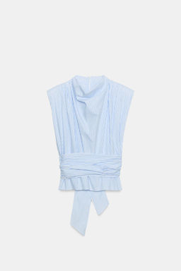 TOP RAYAS HOMBRERAS LAZADA HILO METALIZADO / 975 - Zara фото 7