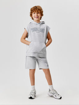 ACOOLA / Джемпер детский для мальчиков Gervin серый меланж