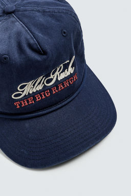 WASHED EMBROIDERED CAP - Zara фото 6
