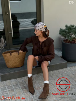 Блузка женская с рюшами