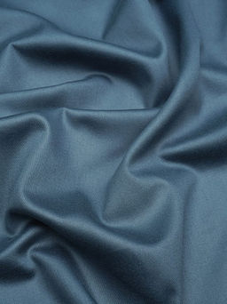 Сатин цв.Лазурно-серый, ш.2.2м, хлопок-100%, 120гр/м.кв - Купава фото 4