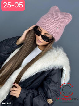 Шапка Ангора внутри подкладка флис. - Bruno фото 6