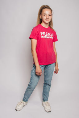 Футболка для девочки 51280 Пурпурный* 180 Be Friends