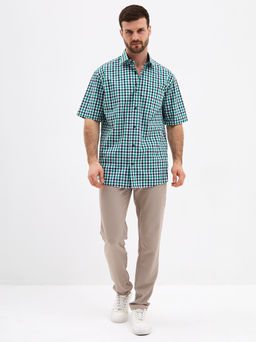 Сорочка мужская короткий рукав GREG 425/101/6140/1p