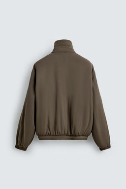 QUILTED 100% WOOL JACKET AARON LEVINE X ZARA фото 8