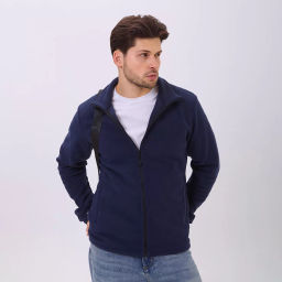 RODOS Толстовка на молнии мужская флис М-321 Синий  фото 10