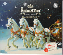 SebaSTea. Новый год. Ассорти Тройка I карт.упаковка, 60 пак.