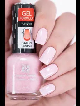 Brigitte Bottier лак для ногтей GEL FORMULA тон100 розовый с эффектом мелланж 12м