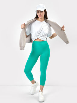 Легинсы женские зеленые тропическая зелень 322242 - Mark formelle фото 2