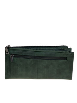 Женское портмоне из искусственной кожи, цвет зеленый - Greta фото 2