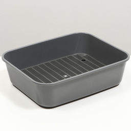 Туалет Сима с сеткой 29 х 38 х 10,5 серый FIX - Simaland фото 3