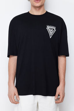 TRENDYOL MAN Oversize/Genis Kesim K?sa Kollu Sehir Bask?l? %100 Pamuklu T-Shirt TMNSS20TS1102 - Trendyolmilla фото 36