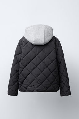 PADDED JACKET HOODIE HOOD - Zara фото 4